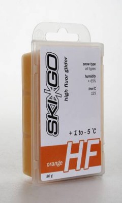 парафин HF SKI GO 63015 Orange  оранж.  +1°/-5°С  45г